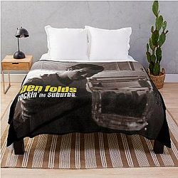 Ben Folds rockin the suburbs Throw Blanket