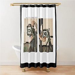 Ben Folds speed graphic Shower Curtain