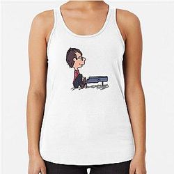 Ben Folds Peanuts Racerback Tank Top