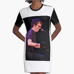 Ben Folds - Ben Folds Five - Photograph Graphic T-Shirt Dress