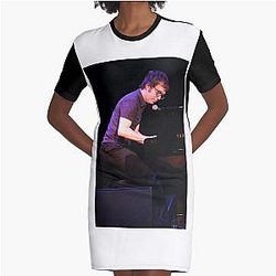 Ben Folds - Ben Folds Five - Photograph Graphic T-Shirt Dress