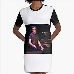 Ben Folds - Ben Folds Five - Photograph Graphic T-Shirt Dress