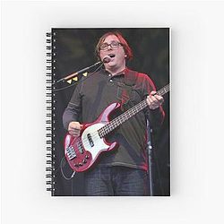 Robert Sledge - Ben Folds Five - Photograph Spiral Notebook