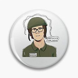 Battle of Who Could Care Less by Ben Folds Five Pin