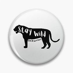 ben azelart-Stay Wild Pin
