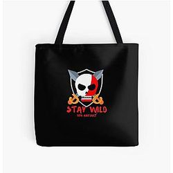 Stay wild ben azelart All Over Print Tote Bag