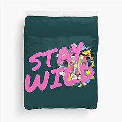 stay wild ben azelart           Duvet Cover