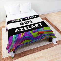 stay wild ben azelart Comforter