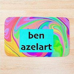 ben azelart Bath Mat