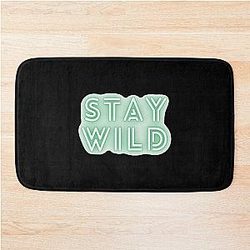 stay wild ben azelart                                 Bath Mat