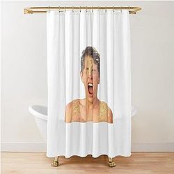 Ben Azelart - Sand in face Shower Curtain