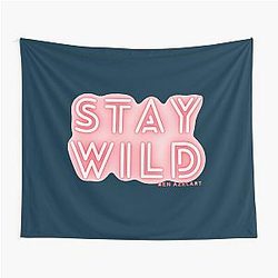 stay wild ben azelart    Tapestry