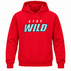 Stay Wild Graphic PTTT1509  Ben Azelart Hoodies