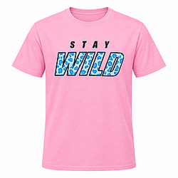 Stay Wild Leopard Print PTTT1509  Ben Azelart T-Shirts