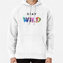 Stay Wild Ben Azelart  Pullover Hoodie