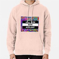 stay wild ben azelart Pullover Hoodie