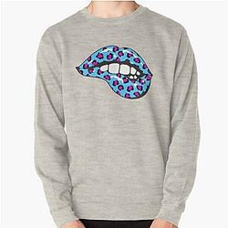 Ben Azelart Merch Lip Logo Pullover Sweatshirt