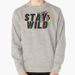 stay wild ben azelart Pullover Sweatshirt
