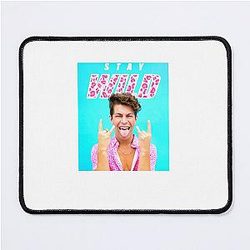 Ben azelart Stay Wild Fire Mouse Pad