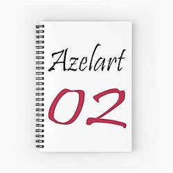 Ben Azelart 02 Spiral Notebook