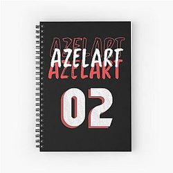 Ben Azelart Spiral Notebook