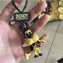 Bendy and the Dark Revival Keychain Dolls