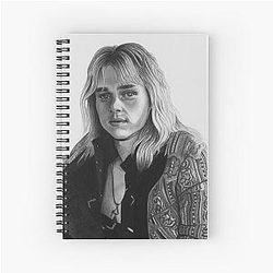 Drawing of Ben Hardy as Roger Taylor Notebook
