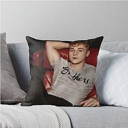 Ben Hardy Throw Pillow