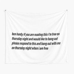 Ben Hardy I'm Free on Thursday Night Tapestry