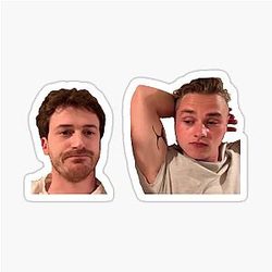 Joe Mazzello and Ben Hardy (2) Sticker