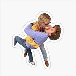 Joe Mazzello and Ben Hardy Sticker