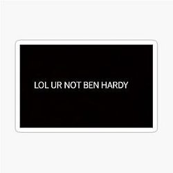 Ben Hardy Sticker