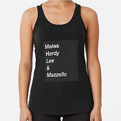 Rami Malek Joe Mazzello Gwilym Lee Ben Hardy Racerback Tank Top