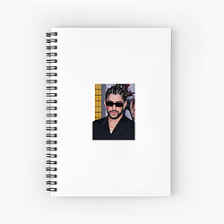 The Design Art of Bad Bunny Benito Antonio Notebook