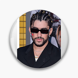 The Design Art of Bad Bunny Benito Antonio Pins