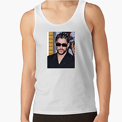The Design Art of Bad Bunny Benito Antonio Tank Tops
