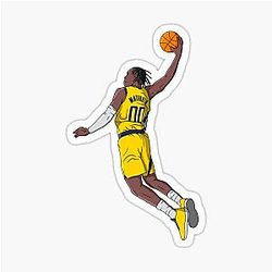 Benedict Mathurin - Indiana Pacers Basketball Sticker