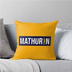 Bennedict Mathurin Indiana Pacers Basketball Throw Pillow