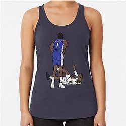 James Harden Crosses Over Bennedict Mathurin Racerback Tank