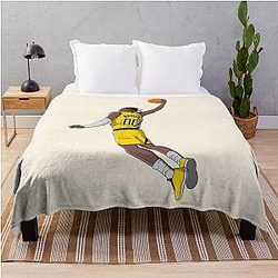 Bennedict Mathurin Indiana Pacers Basketball Throw Blanket