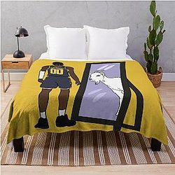 Bennedict Mathurin GOAT Throw Blanket