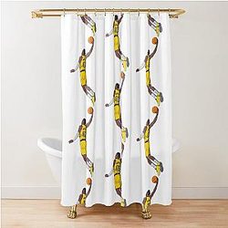 Bennedict Mathurin Indiana Pacers Basketball Shower Curtain