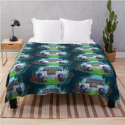 Berserk Boy Landscape Throw Blanket