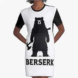 Berserk Graphic T-Shirt Dress