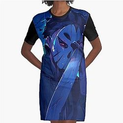 Berserk Hunter on the Prowl Graphic T-Shirt Dress
