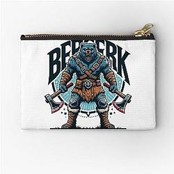 Berserk Grizzly Zipper Pouch