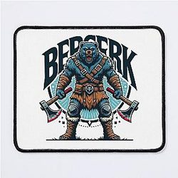 Berserk Grizzly Mouse Pad