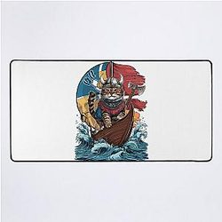 Viking Berserk Cat Desk Mat