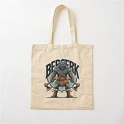 Berserk Grizzly Cotton Tote Bag
