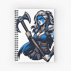 Berserk woman Spiral Notebook